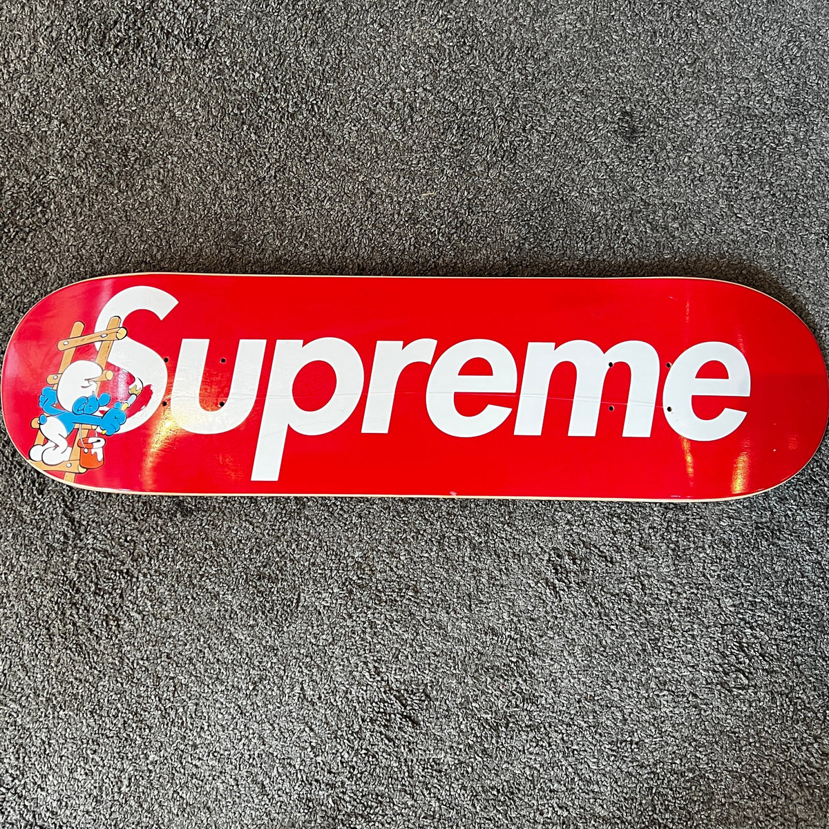 Supreme Smurfs Skateboard Deck Purple/Red/Black Set | eBay