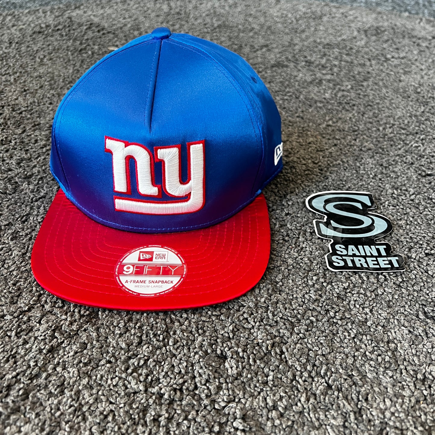 New Era 'New York Giants' Blue/Red SnapBack