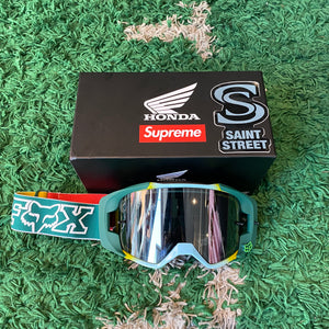 Supreme X Honda X Fox Racing Vue Goggles 'Moss'