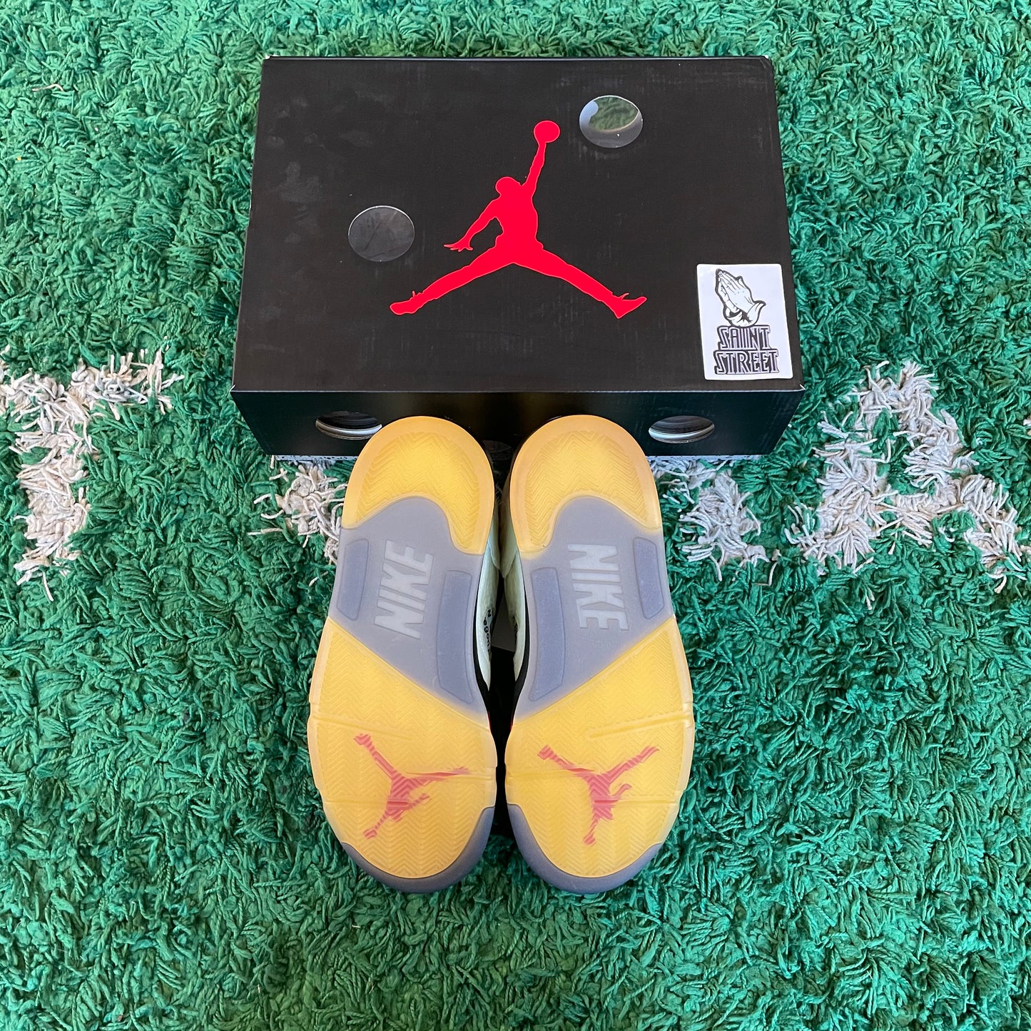 Air Jordan X Off White Jordan 5 'Sail'