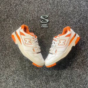New Balance 550 White Orange SaintStreetSneakers