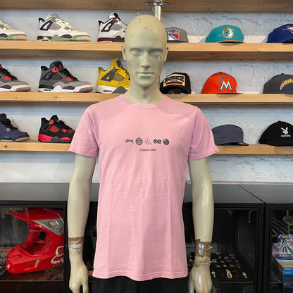 Stussy Design Corp Tee Pink