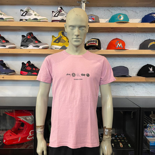 Stussy Design Corp Tee Pink