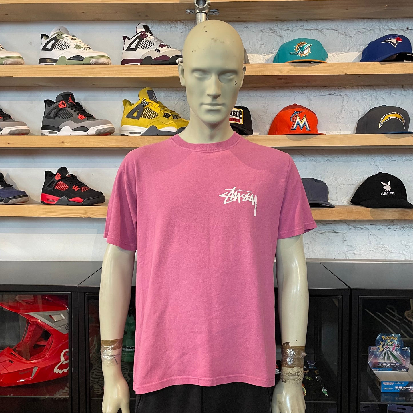 Stussy Authentic American Classics Tee Pink
