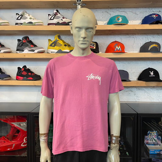 Stussy Authentic American Classics Tee Pink