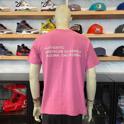 Stussy Authentic American Classics Tee Pink
