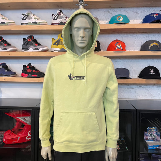 Stussy Butterfly Hoodie Neon Green