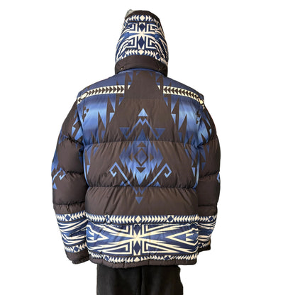 Ralph Lauren 'Aztec' Down Filled Puffer Jacket