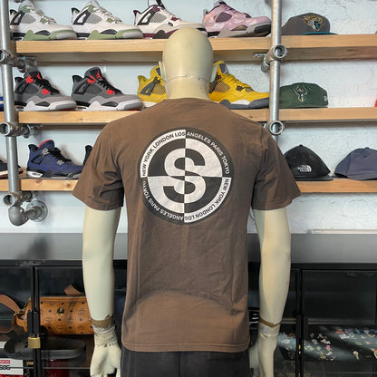Stussy Yin Yang Tee Brown