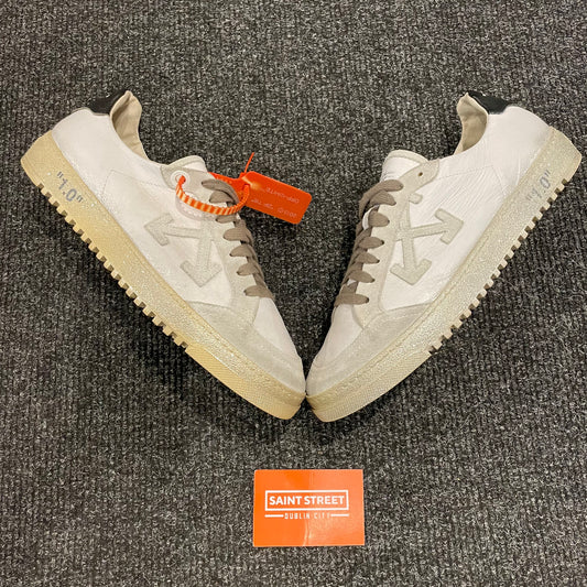 Off White Vulc Sneaker White