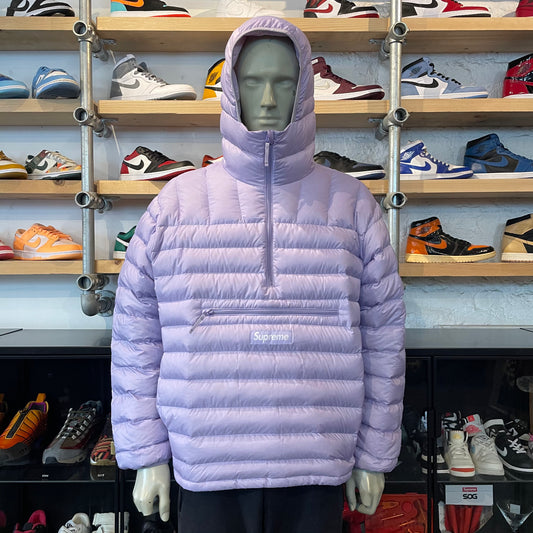 Supreme 1/4 Zip Puffer Lilac