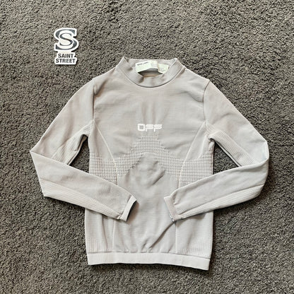 Off White Womens Compression Top