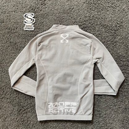 Off White Womens Compression Top