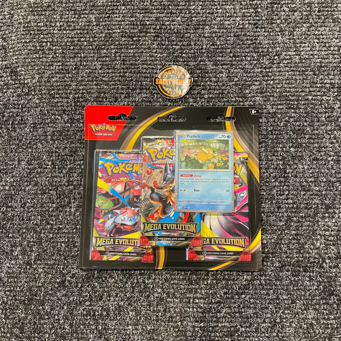 Pokemon Mega Evolution: Psyduck 3-Pack Blister