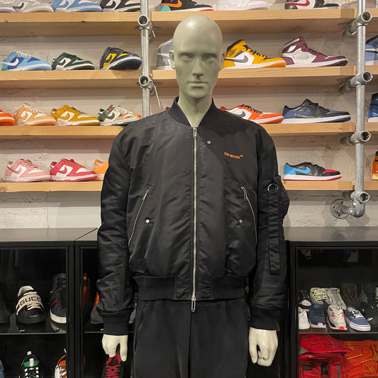 Off White Bomber Jacket Black