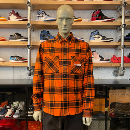 Off White Flannel Shirt