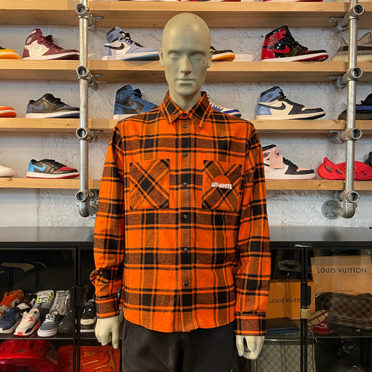 Off White Flannel Shirt