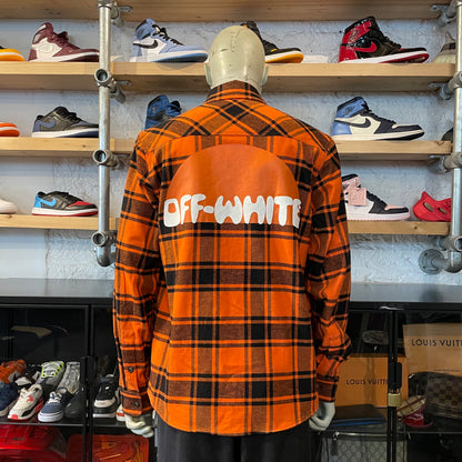 Off White Flannel Shirt