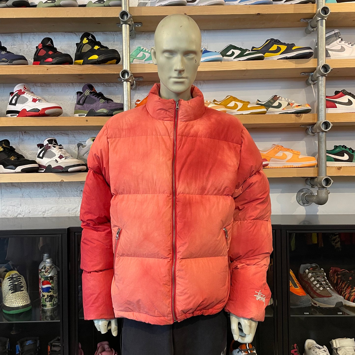 Stussy Washed Peach Puffer
