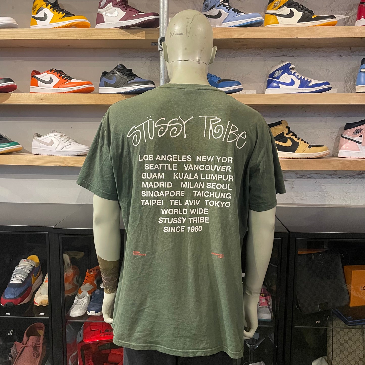 Stussy Tribe Tee Green