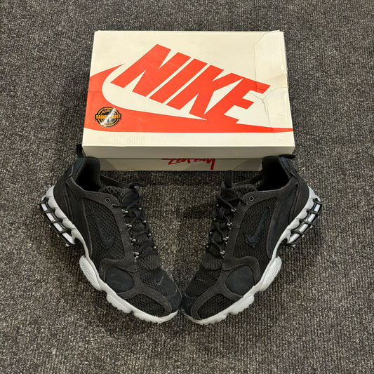 Nike X Stussy Air Zoom Spiridon Cage 2 Black