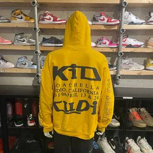 Kid Cudi Merch Hoodie Yellow SaintStreetSneakers