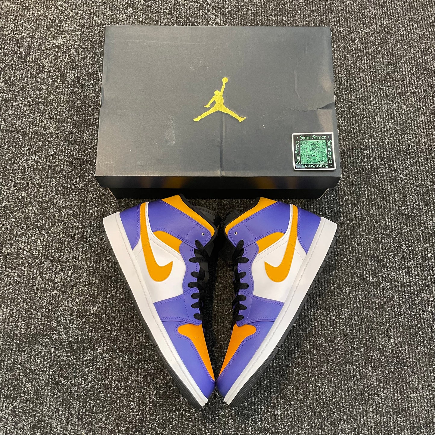 Air Jordan 1 Mid 'LA Lakers'
