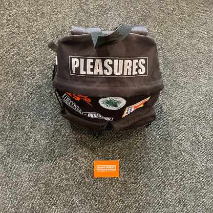 Pleasures 'Multi Logo' Backpack