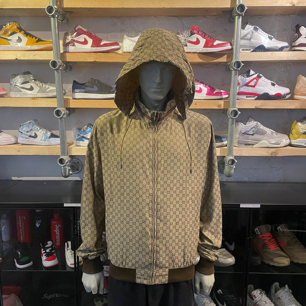Gucci monogram hoodie outlet