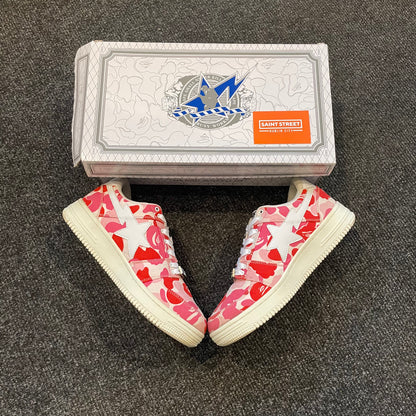 Bape ABC Pink Camo Bapesta