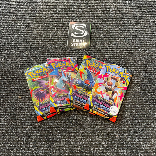 Pokemon Mega Evolution Phantasmal Flames Single Booster Pack