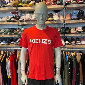 Kenzo Logo Tee Red