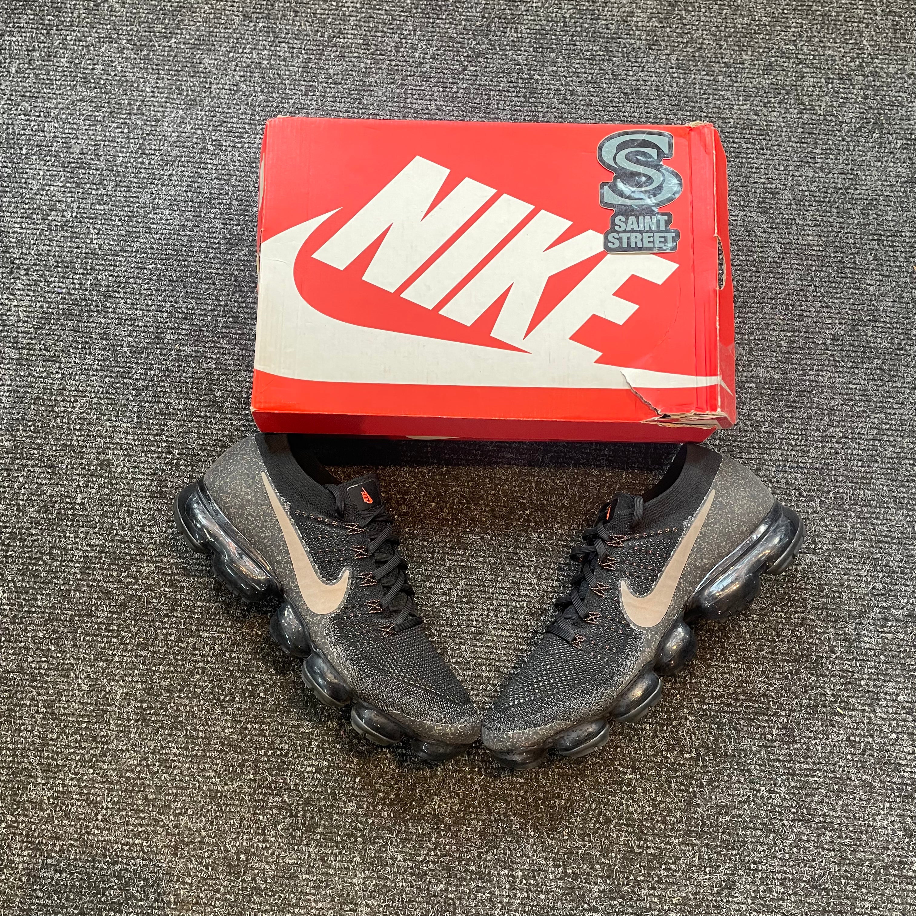 Nike Air Vapormax Black Grey SaintStreetSneakers