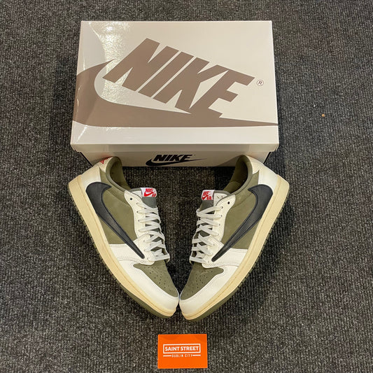 Air Jordan 1 Low X Travis Scott 'Medium Olive'