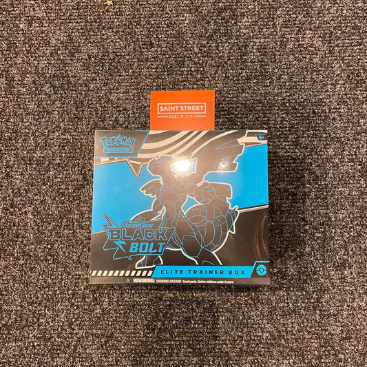 Pokemon Scarlet & Violet Black Bolt Elite Trainer Box