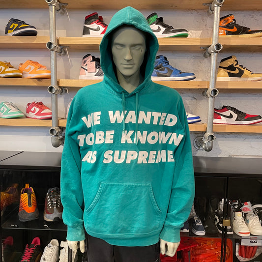 Supreme 'They Wanted To Be Known As Supreme' Hoodie