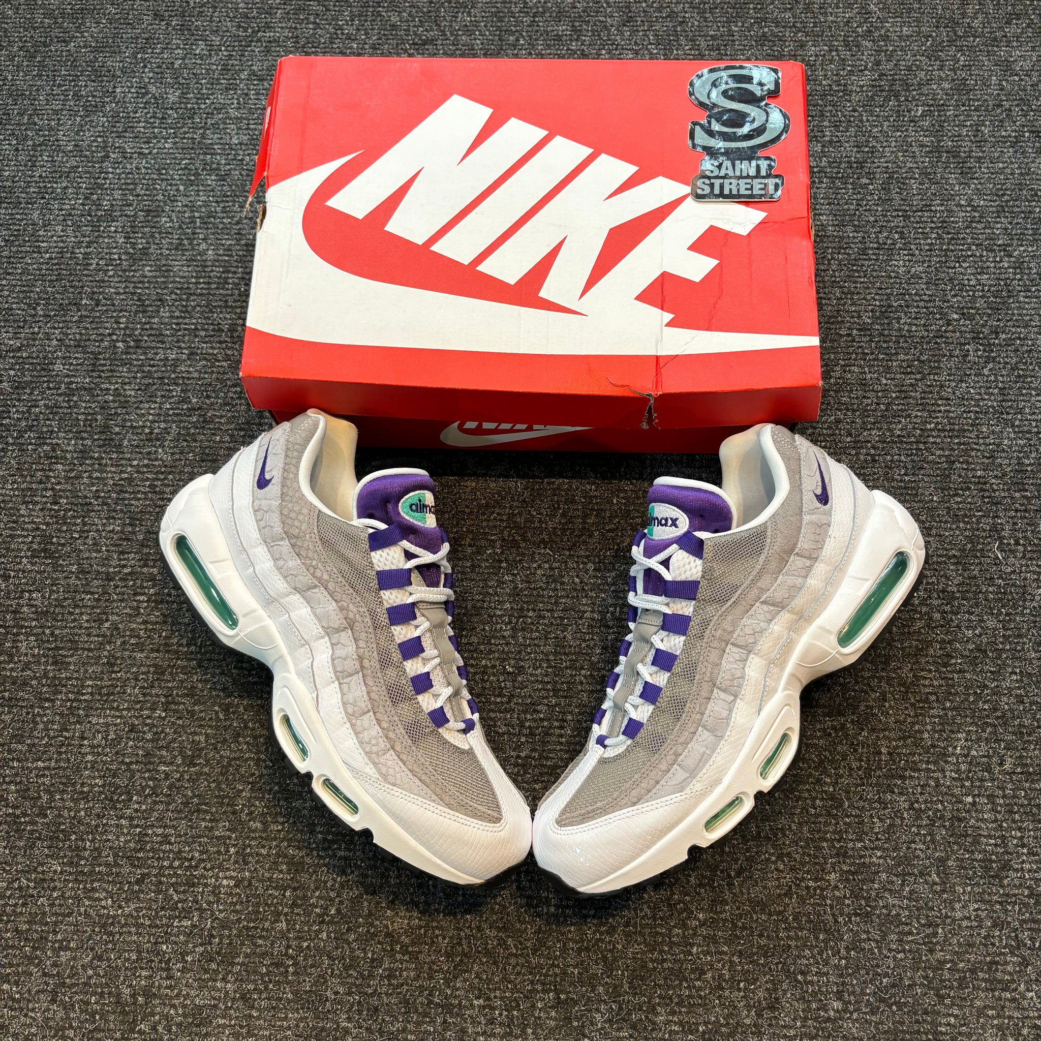 Nike Air Max 95 Grape Snakeskin SaintStreetSneakers