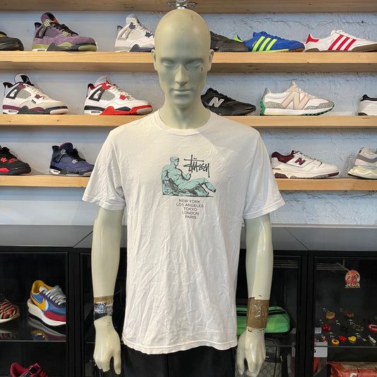 Stussy Statue Tee White