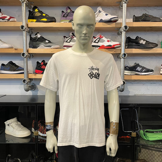 Stussy Dice Tee White