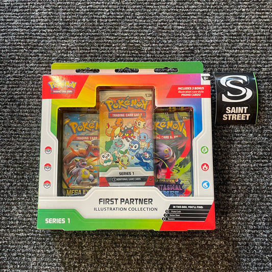 Pokemon First Partner Illustration Collection Series 1
