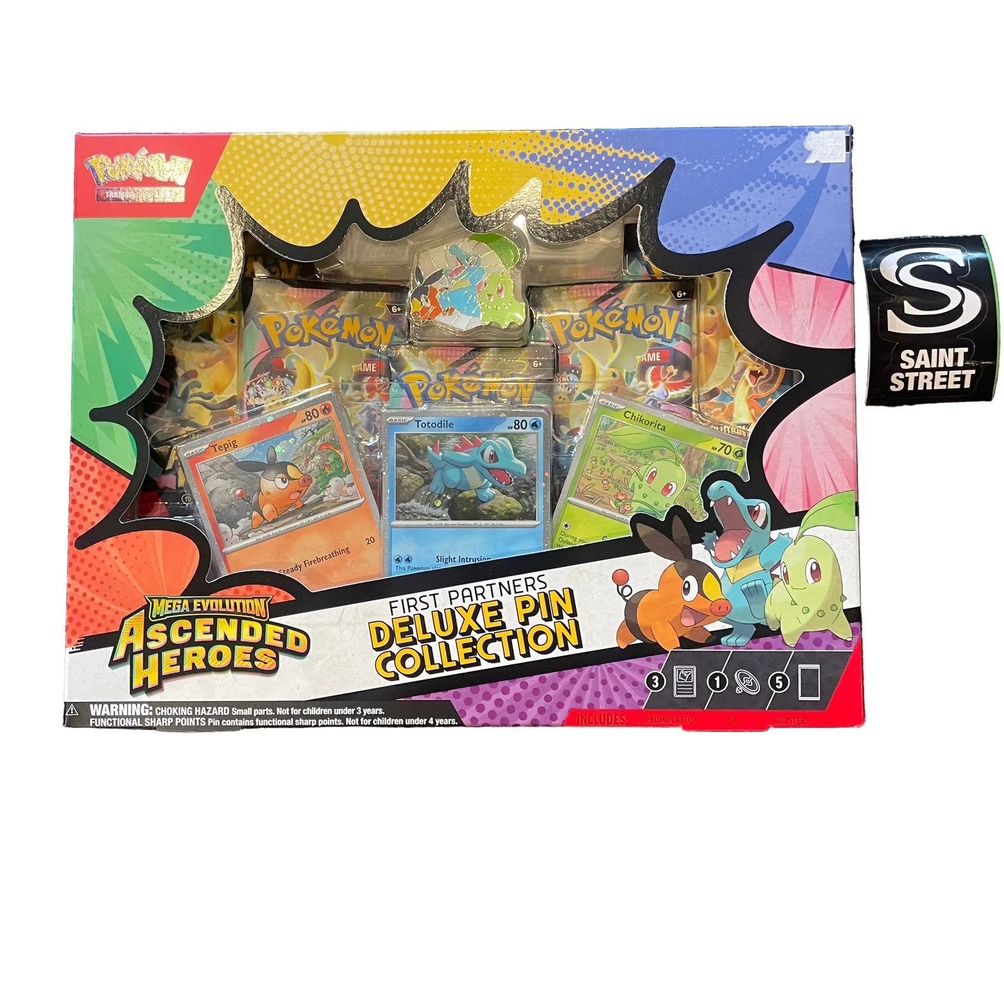 Pokemon Ascended Heroes First Partners Pin Collection