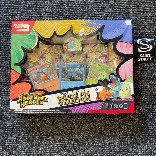 Pokemon Ascended Heroes First Partners Pin Collection