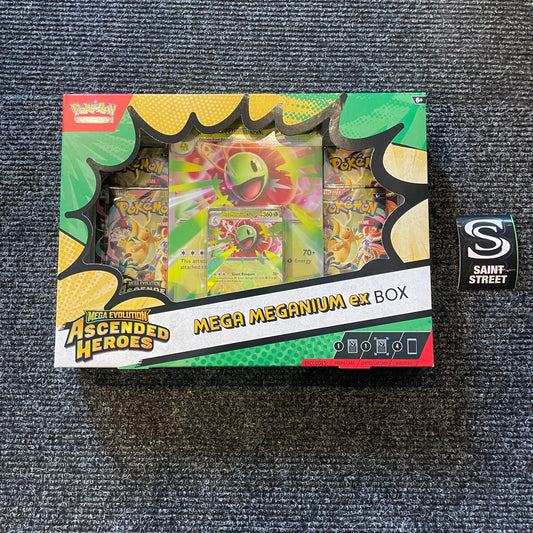 Pokemon Ascended Heroes Mega Meganium ex Box