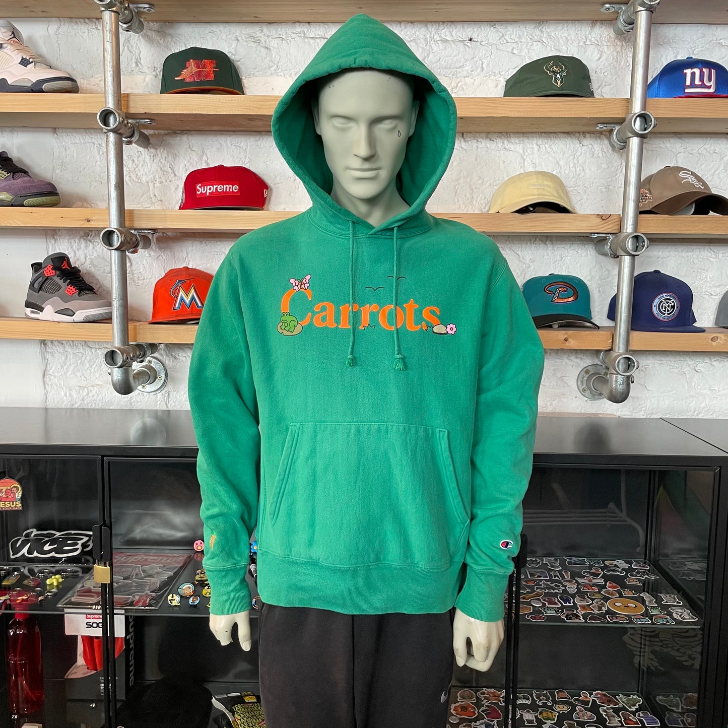 Carrots X Freddie Gibbs Hoodie Green