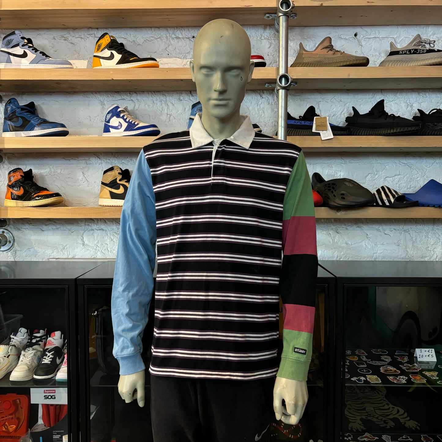 Stussy Stripe LS Polo