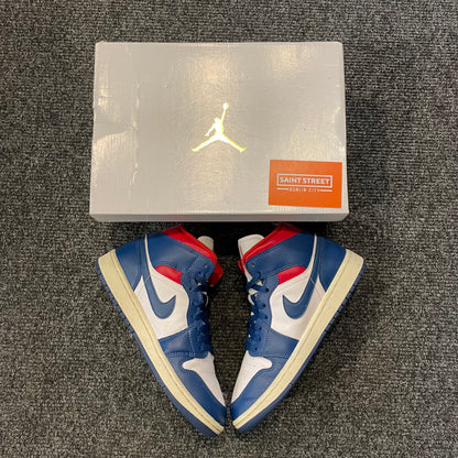 Jordan 1 Mid French Blue
