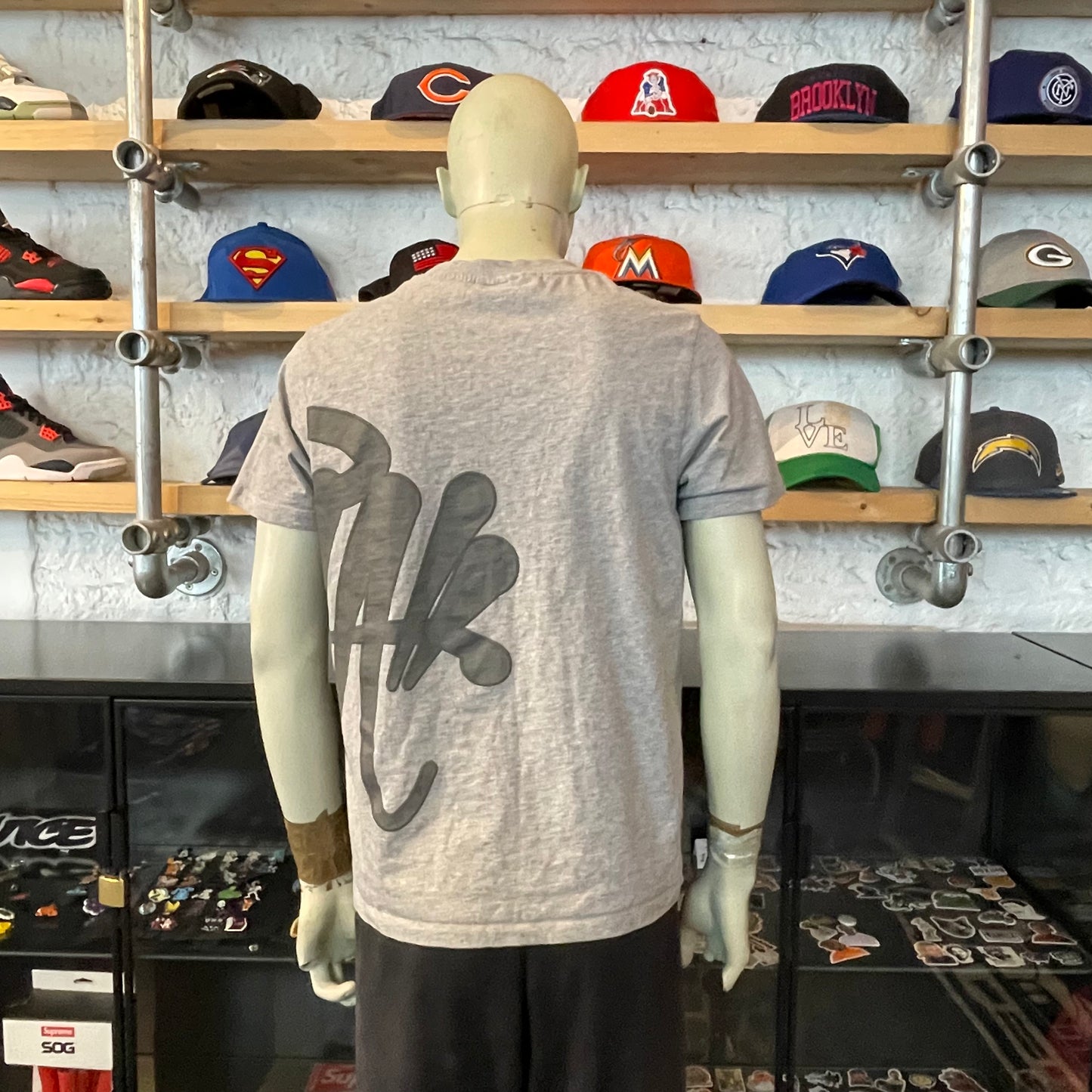 Syna Logo Tee Grey
