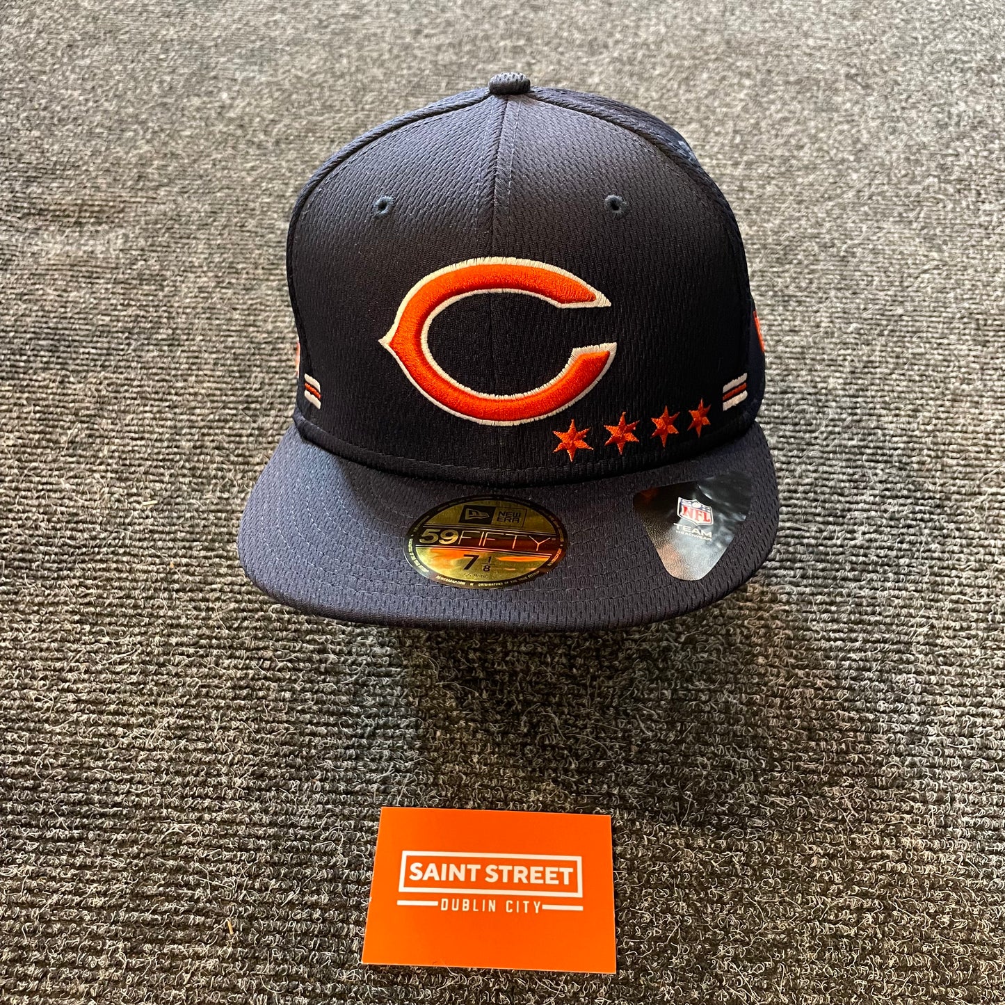 New Era Chicago Bears Fitted , 7 1/8