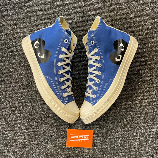 CDG Converse All Star Blue , Uk 11