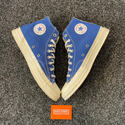 CDG Converse All Star Blue , Uk 11